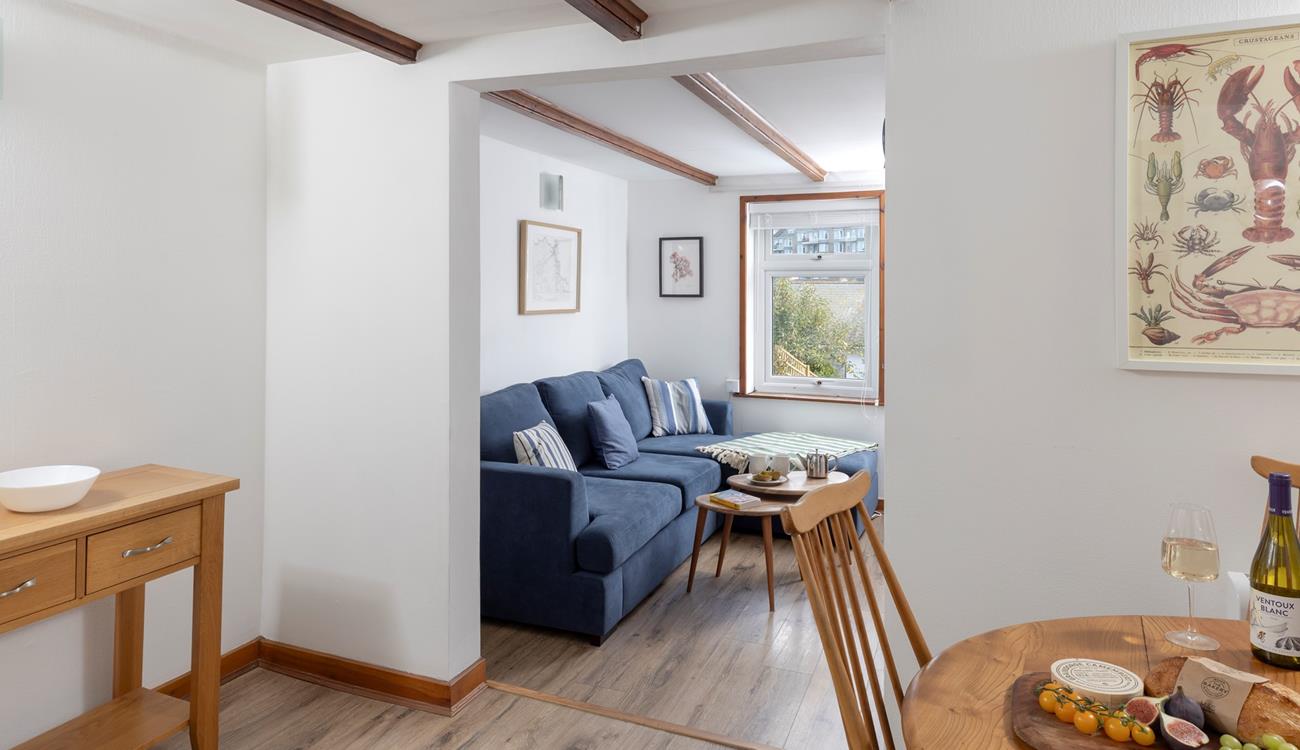 Coastal decor is dotted around the house!