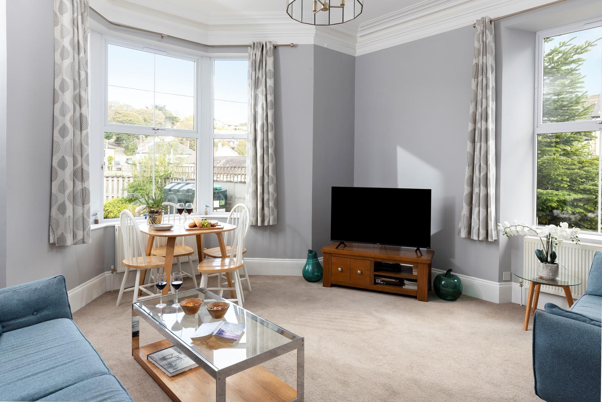 Relax and unwind after a day on the beach nearby.