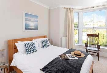 The bedrooms are cosy and offer a relaxing night's sleep.