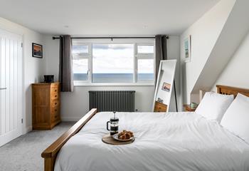 Tuck into fresh coffee and pastries each morning with a view.