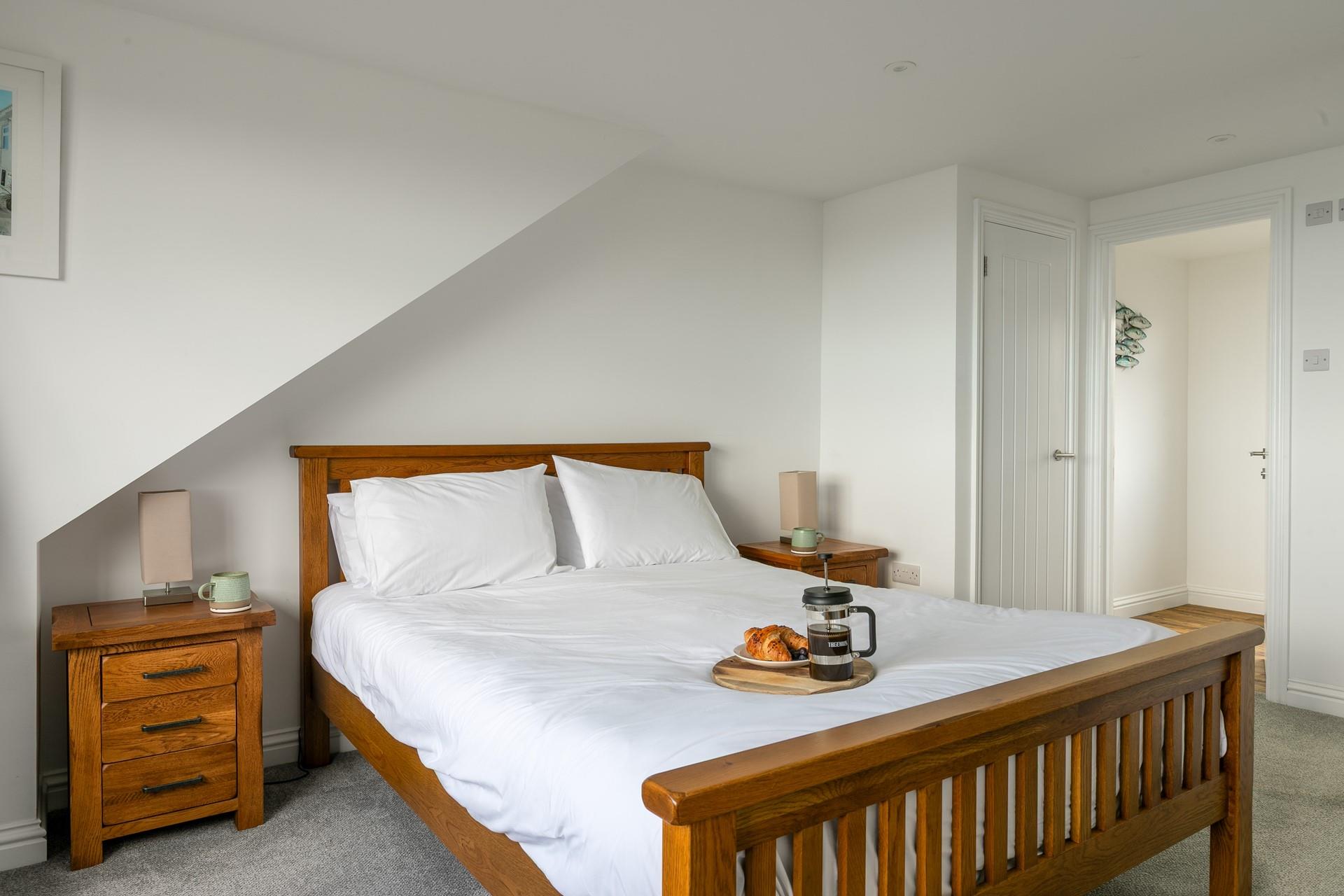 Bedroom 4 also has an en suite for getting ready each day.