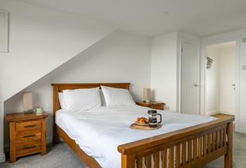 Bedroom 4 also has an en suite for getting ready each day.