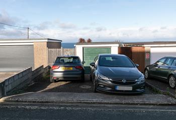 There is space for 2 cars to park at 2 Channel View.