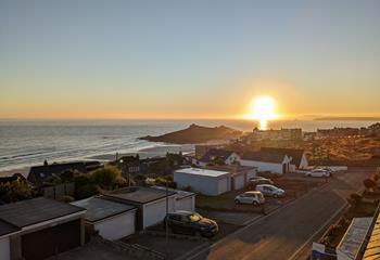Start your days watching the sunrise over St Ives in the mornings.