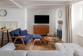 Pour yourself a glass of something cold to sip in the evening.