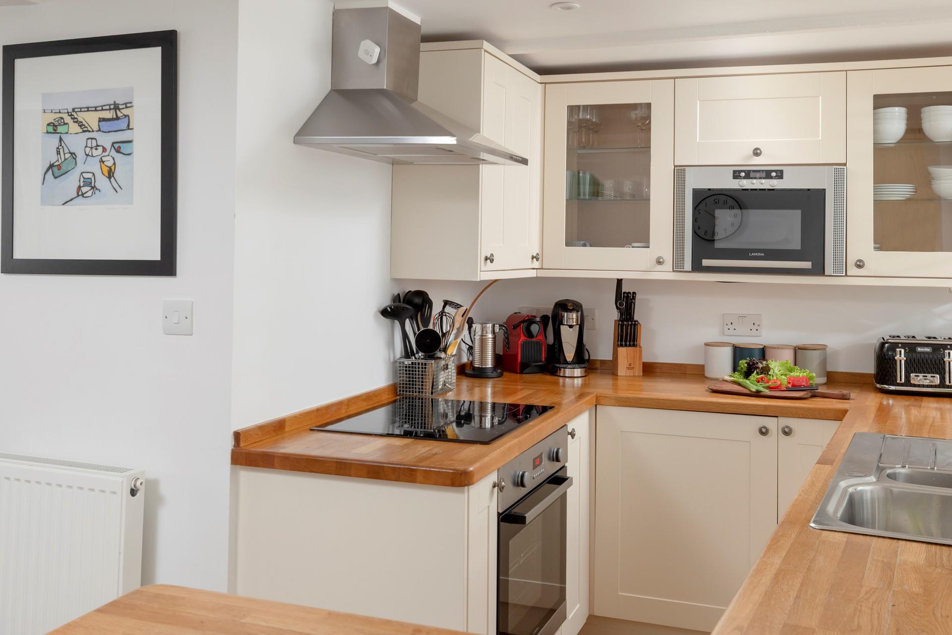 Get some ingredients in town to cook up a storm.