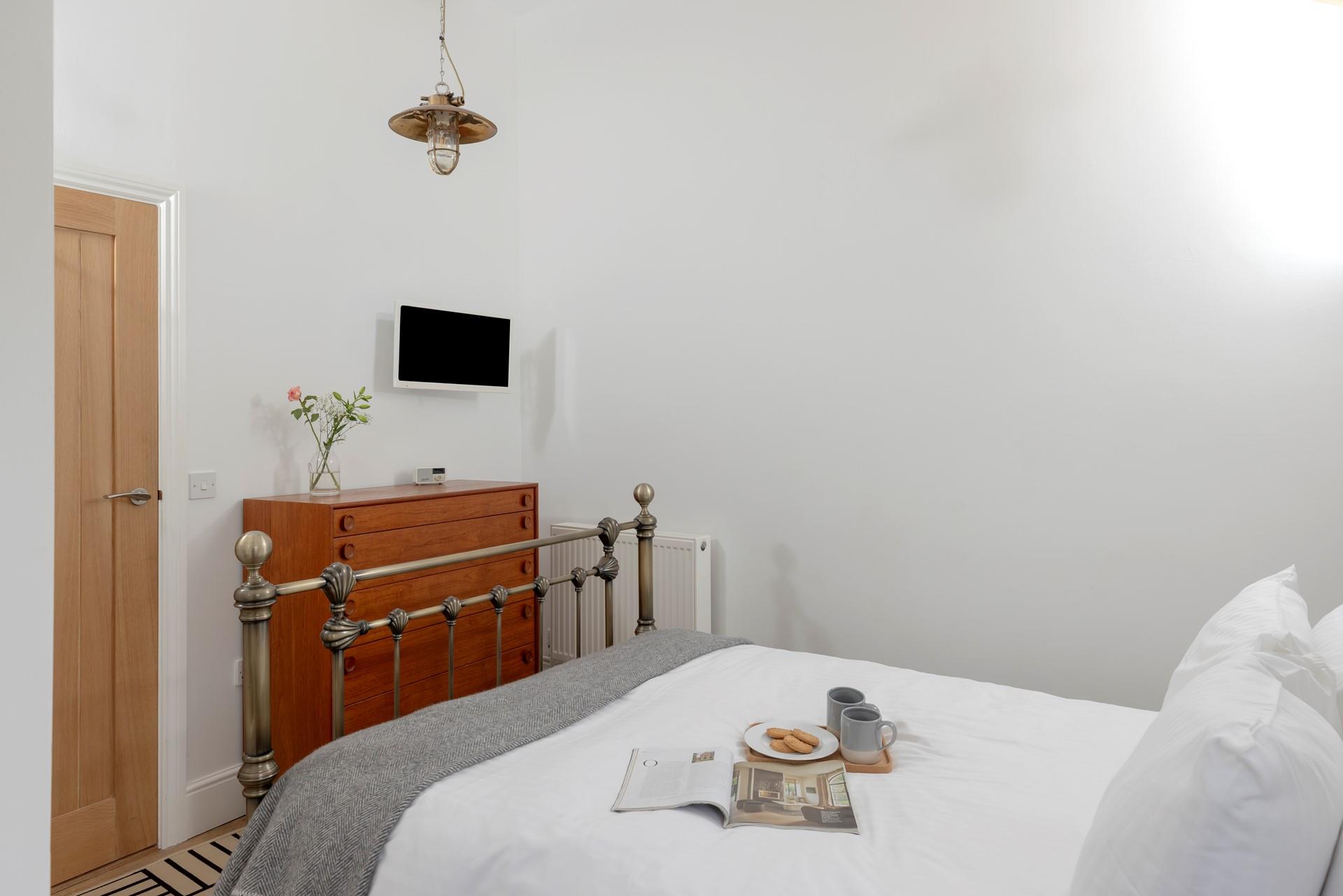 Drift off to sleep after a day on the beach.