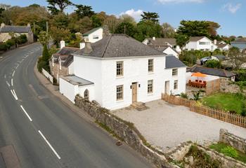 There is plenty of parking available on the drive.