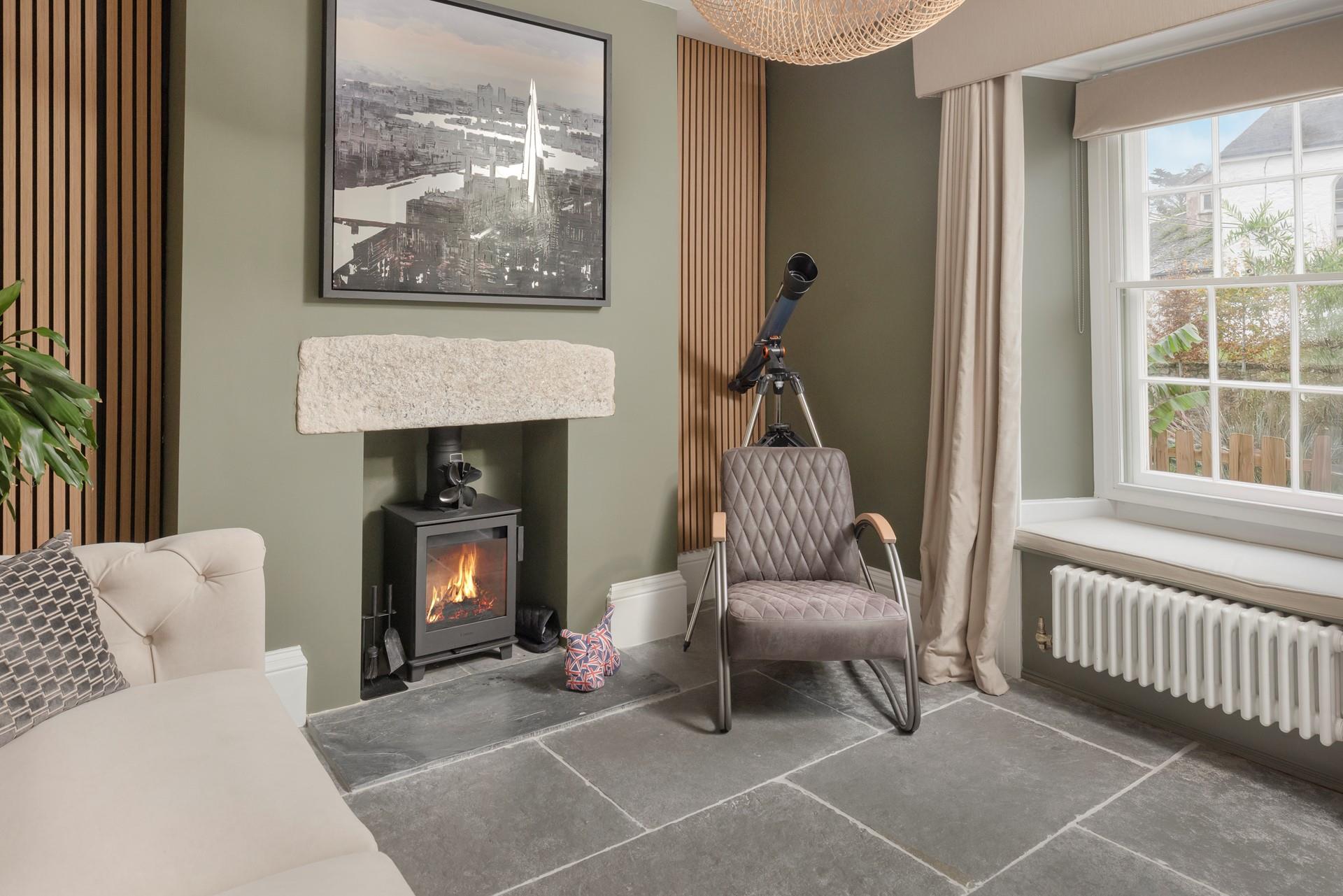 The snug is a comfortable place to relax after days of exploring.