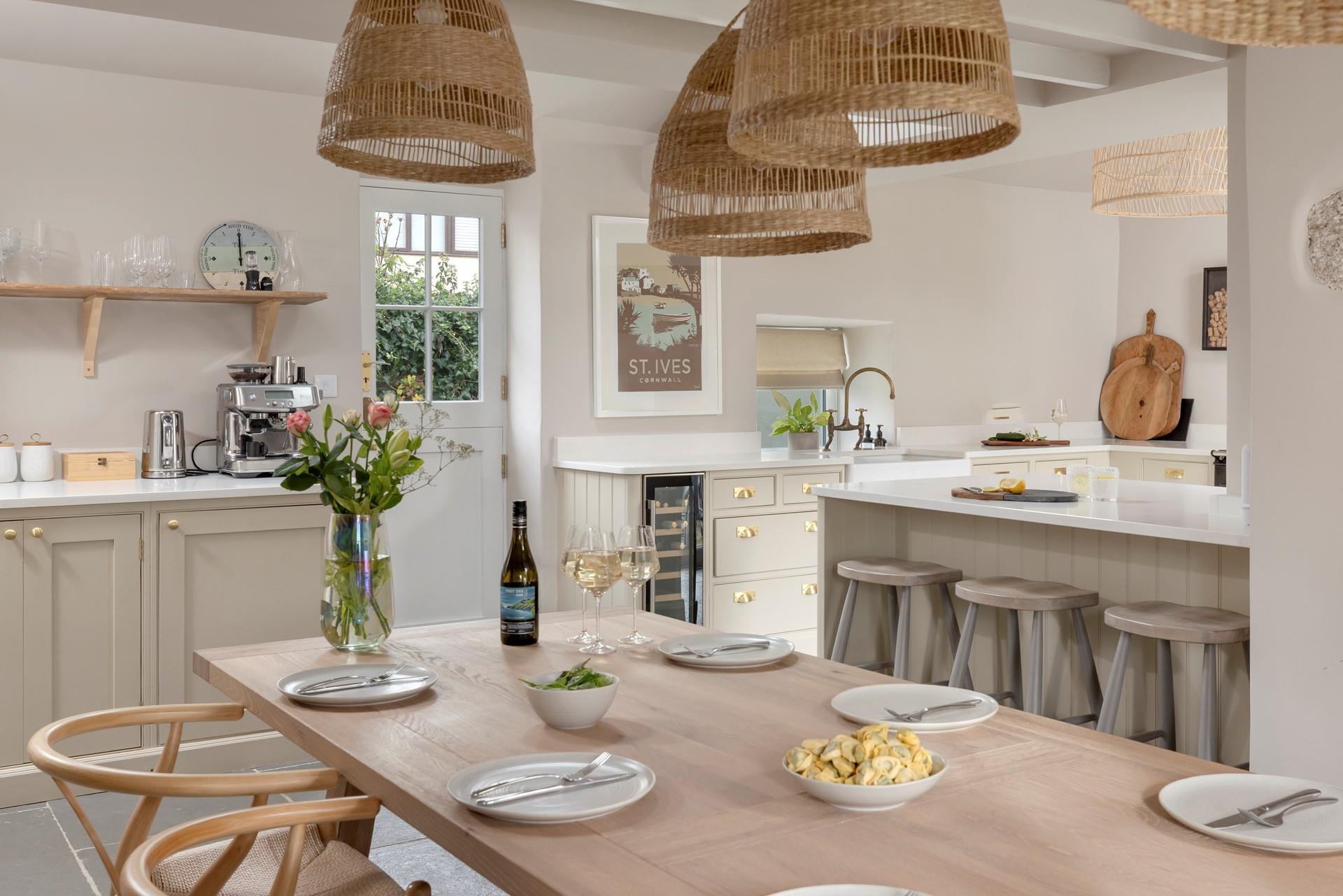 After exploring St Ives, return to cook up a delicious feast.