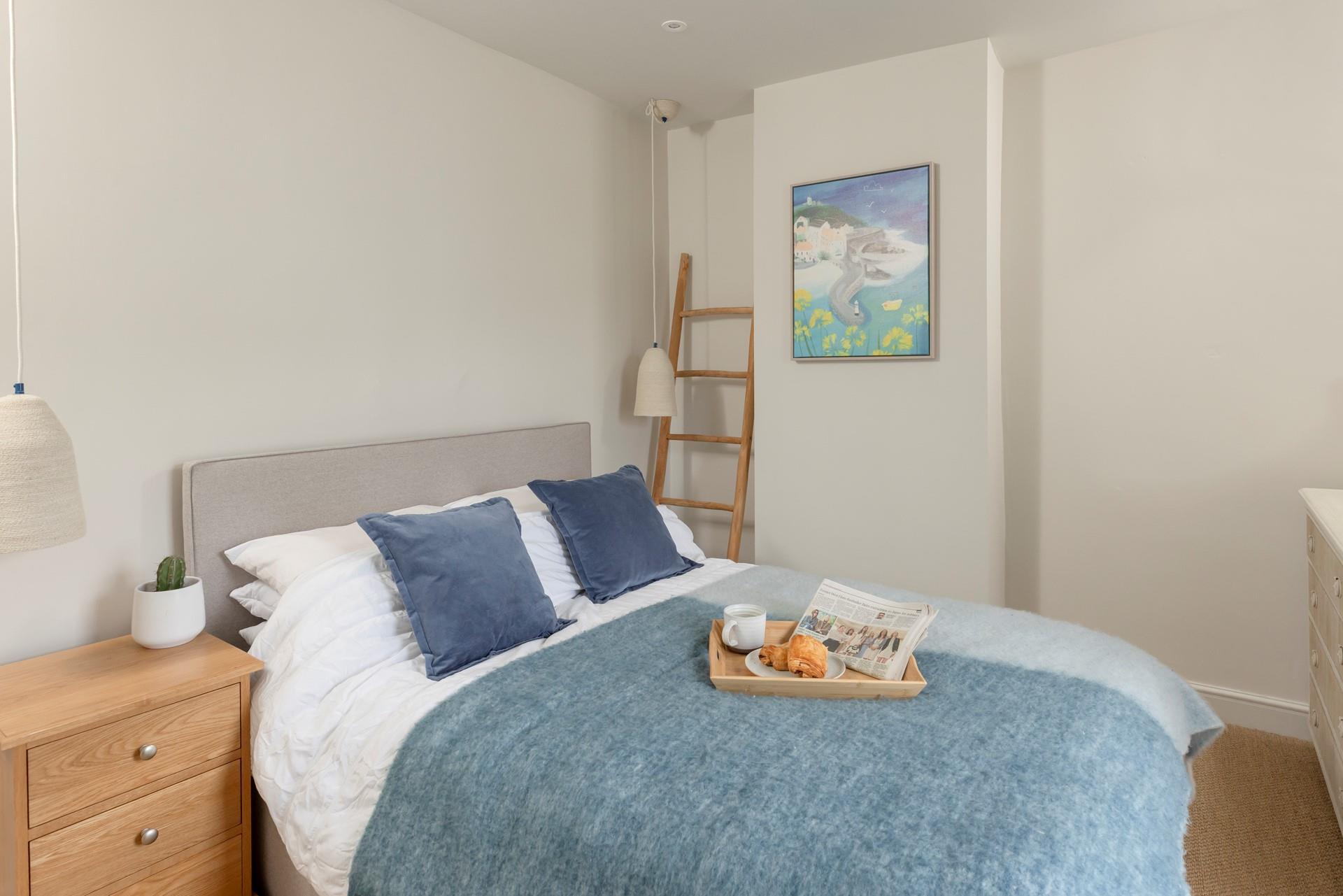 Tuck into the cosy bed and sink into a relaxing night's slumber.