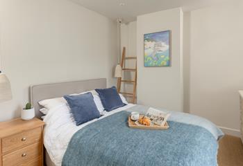 Tuck into the cosy bed and sink into a relaxing night's slumber.