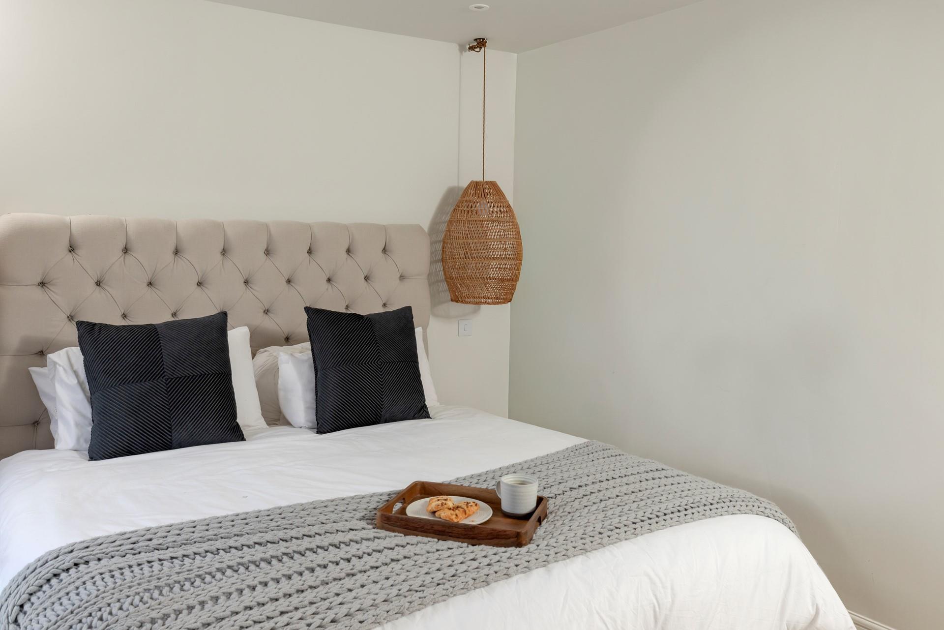 Start the day with pastries and coffee in bed.