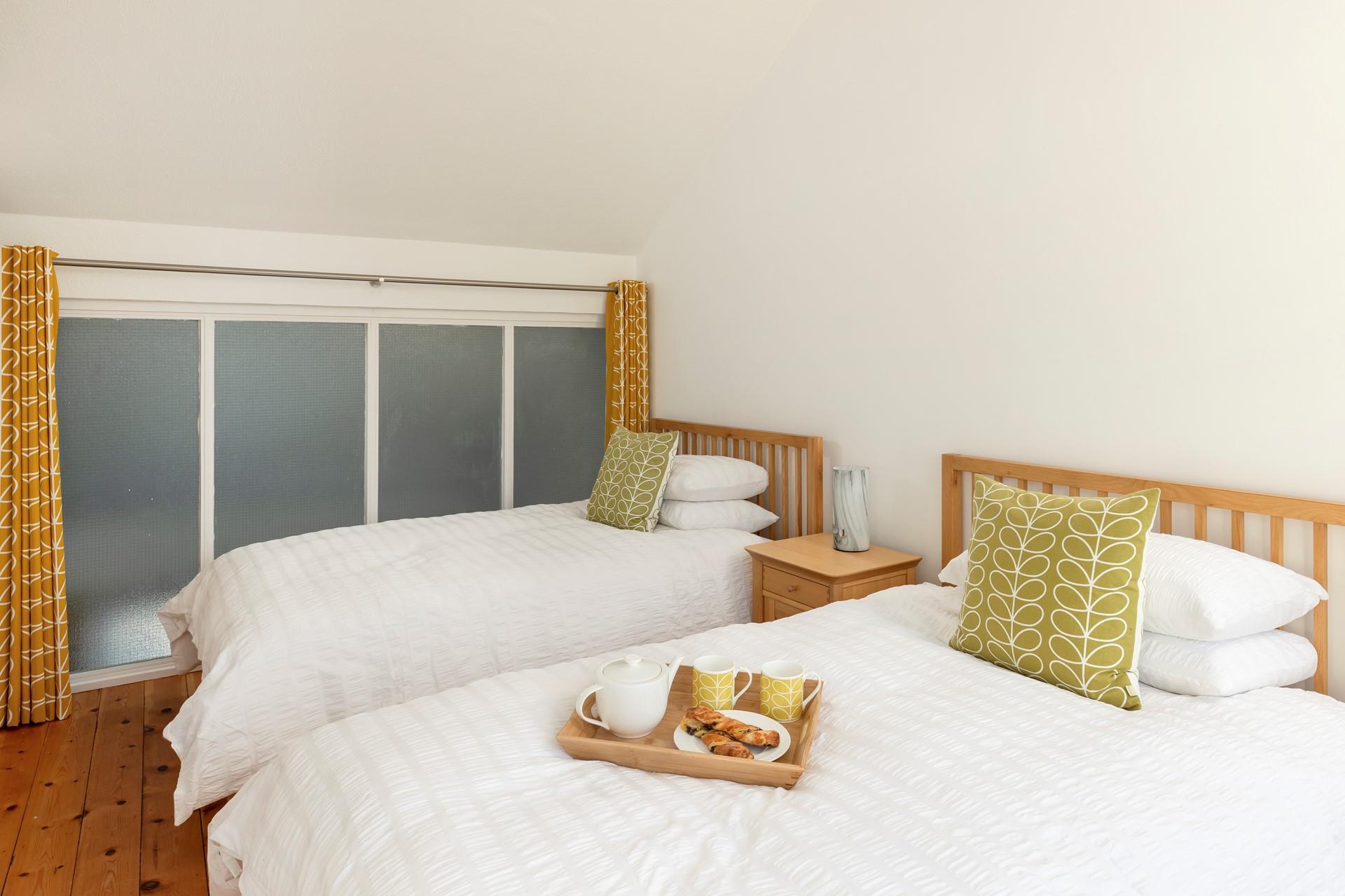 Sip a hot cuppa to start the day.