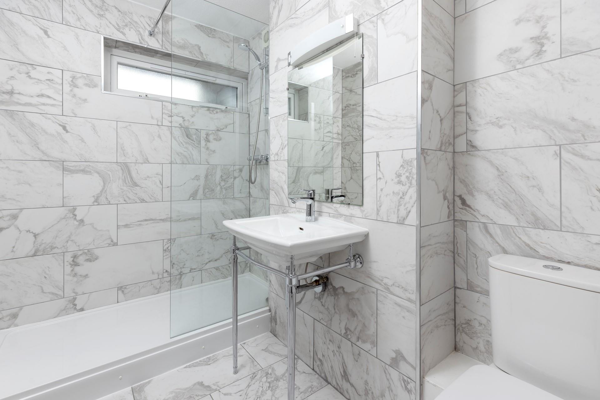 Get ready to head out to explore in the modern en suite.