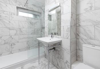 Get ready to head out to explore in the modern en suite.