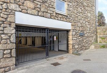 Parking is included with the apartment!