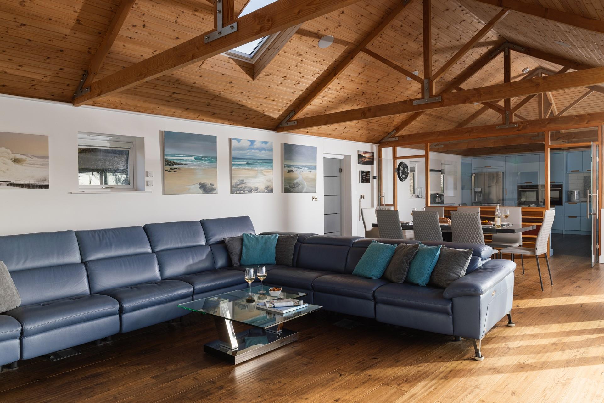 Sip a cold glass of wine whilst admiring the view.