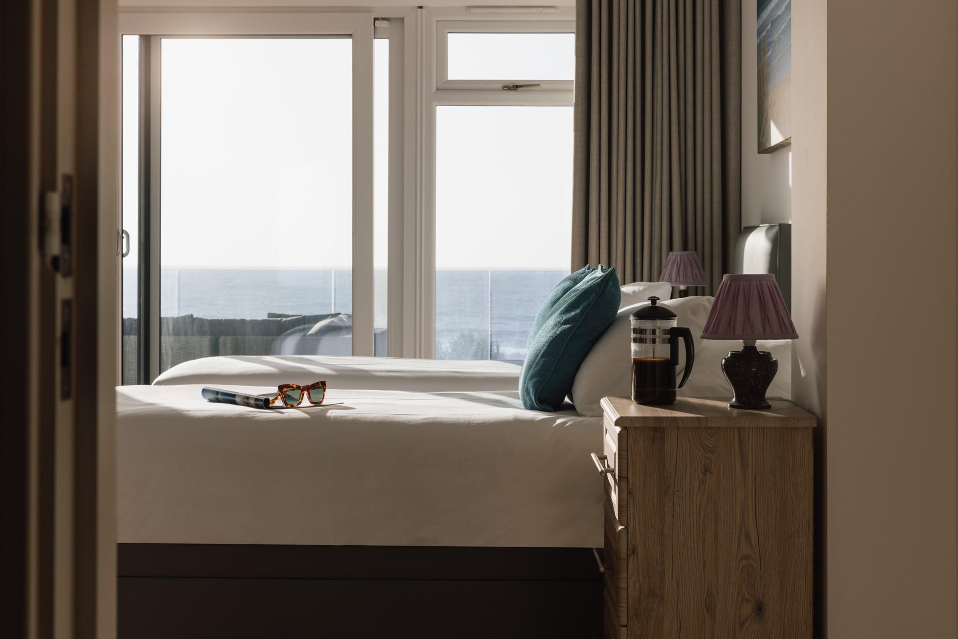 Sip a coffee whilst you discuss the day's plans.