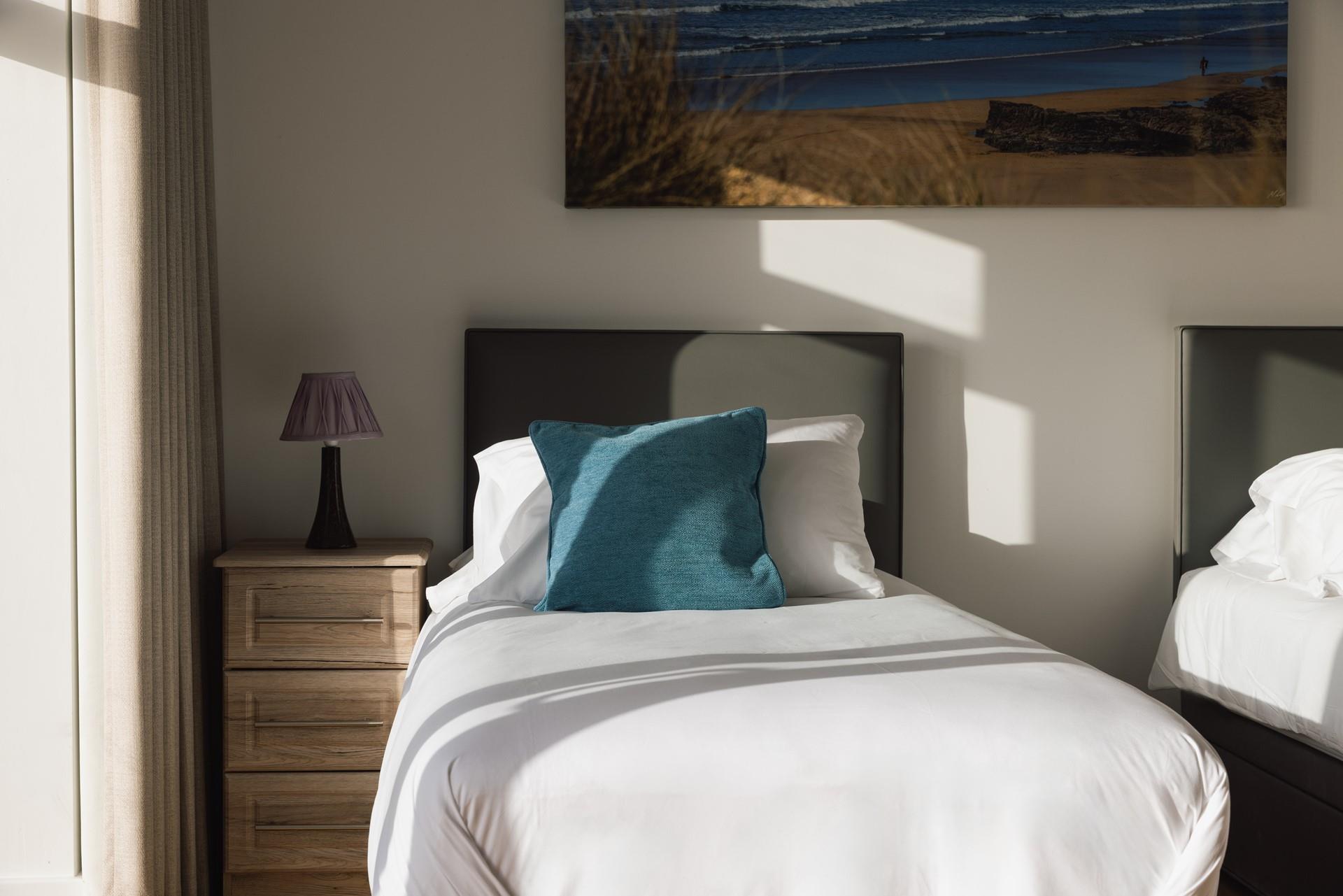 Tuck the little ones and head out to stargaze on the patio.