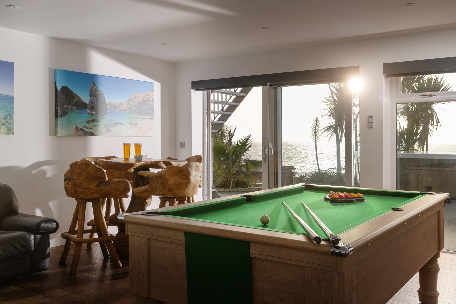 Virtually every room benefits from the sea views.