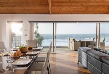 Slide open the patio doors and let the warm summer breeze in.