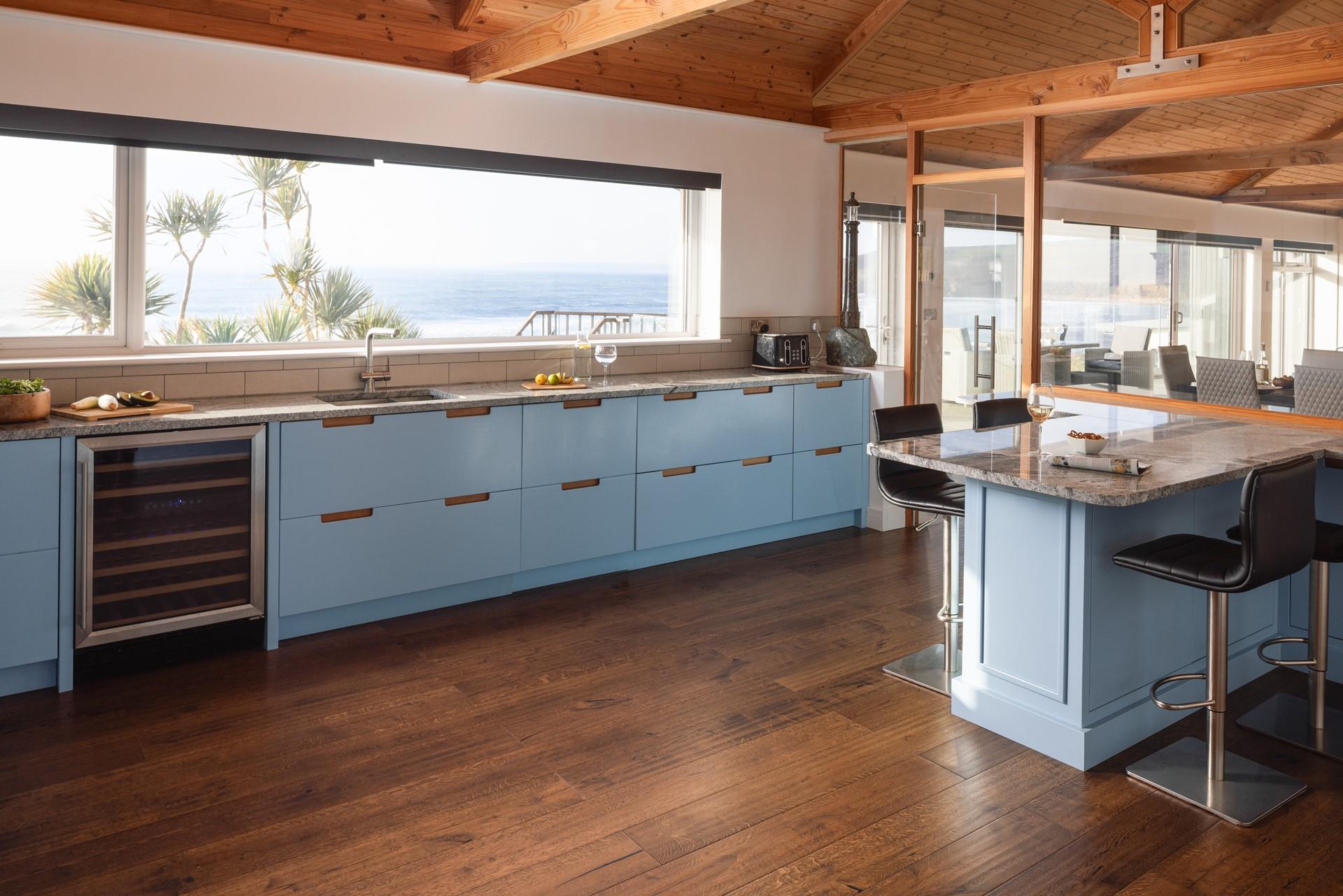 The kitchen is spacious and fully equipped for cooking family favourite meals.
