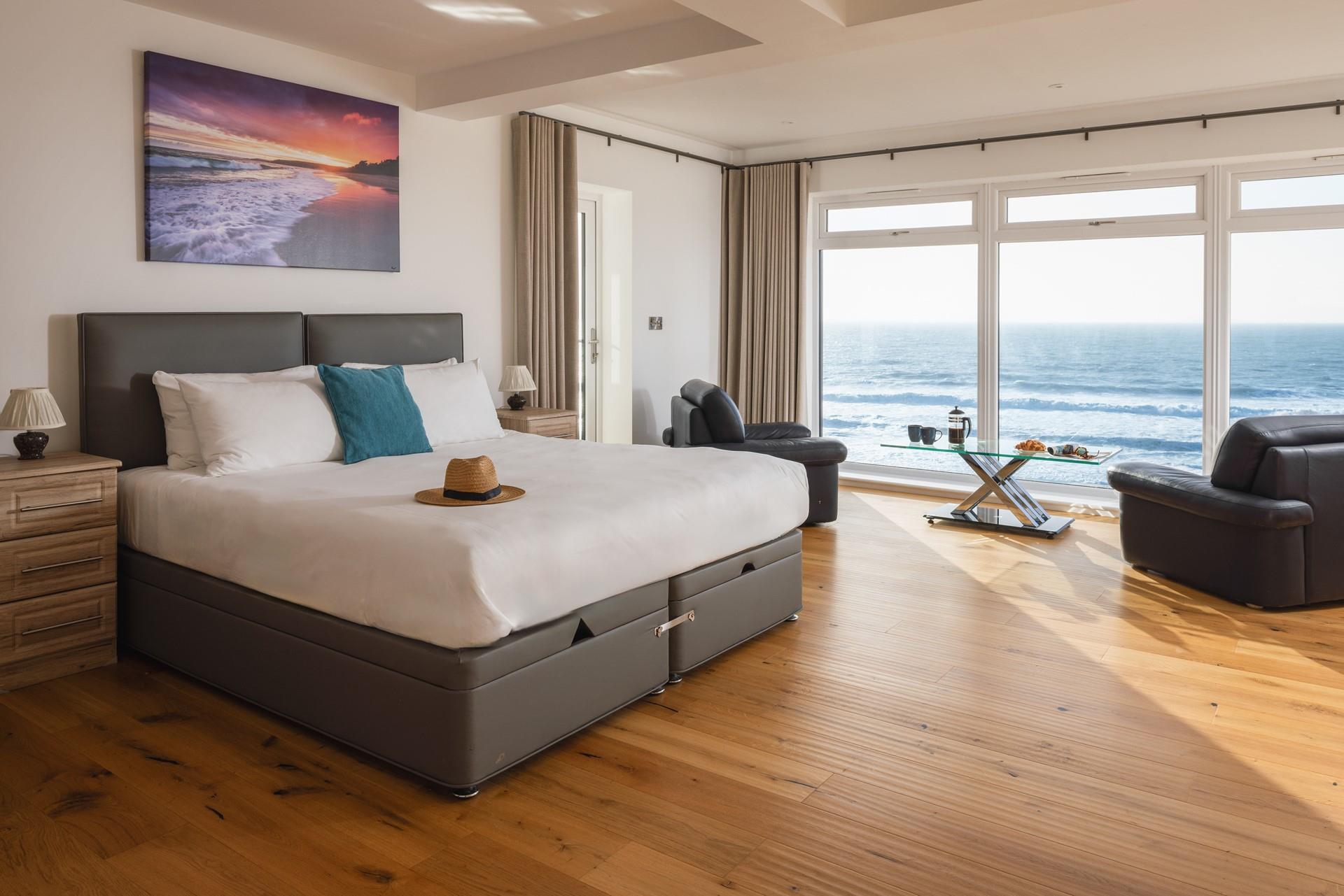 The zip and link beds offer a relaxing night's sleep. 