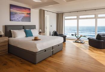 The zip and link beds offer a relaxing night's sleep. 