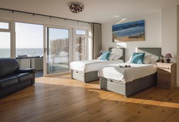 The zip and link beds allow for bedrooms to be made up as twins or super kings.