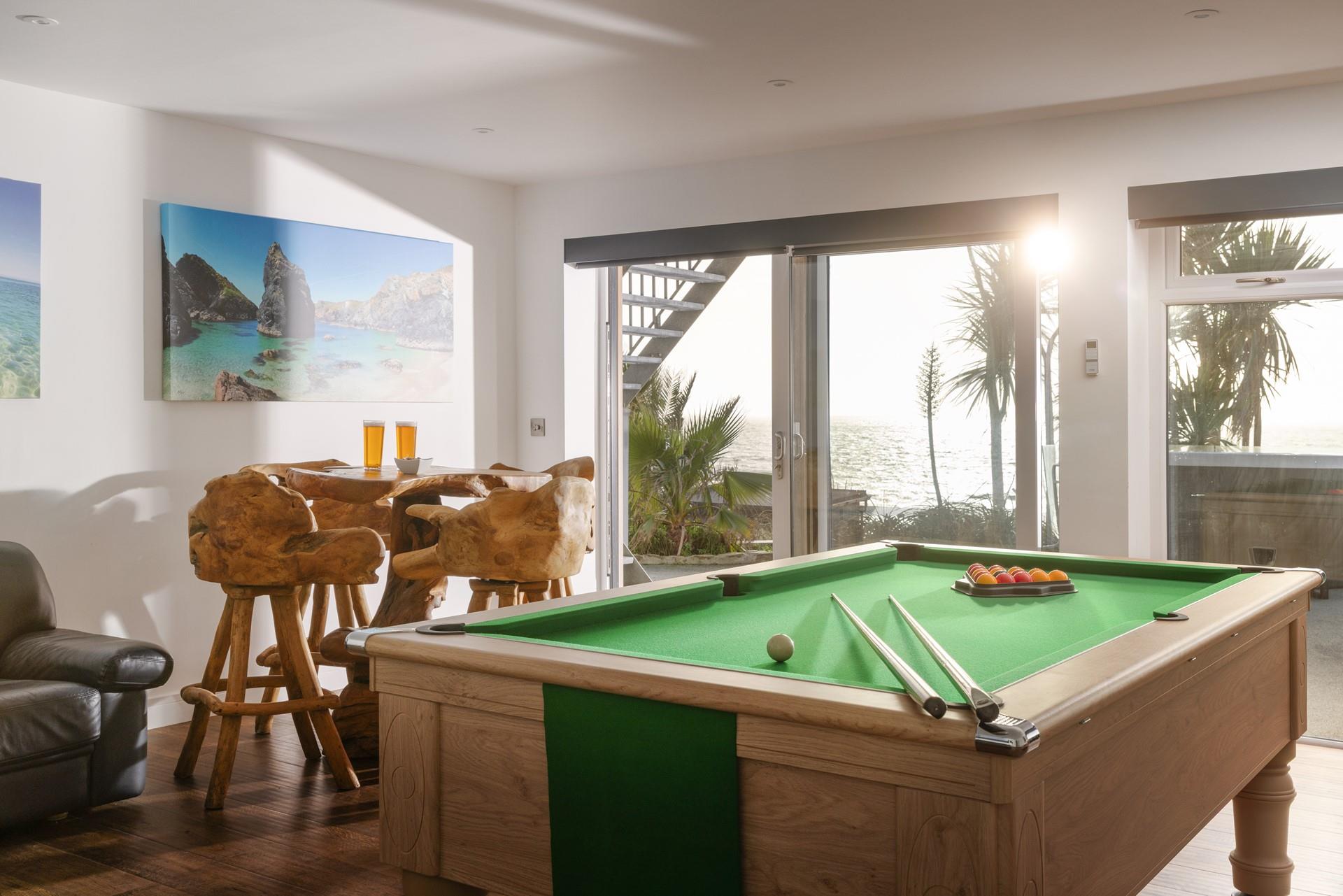 Virtually every room benefits from the sea views.