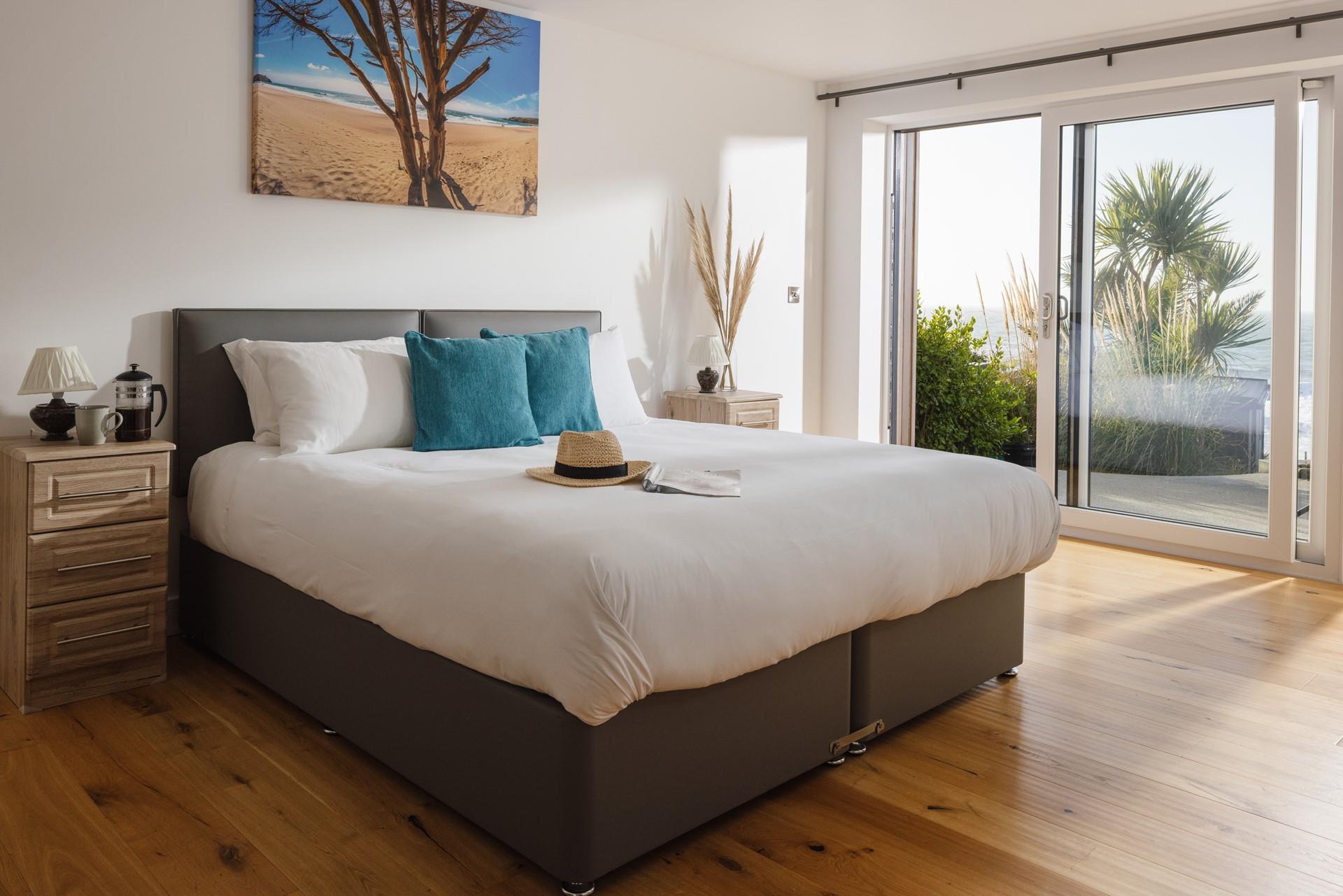 Wake up to sea views in all the bedrooms!