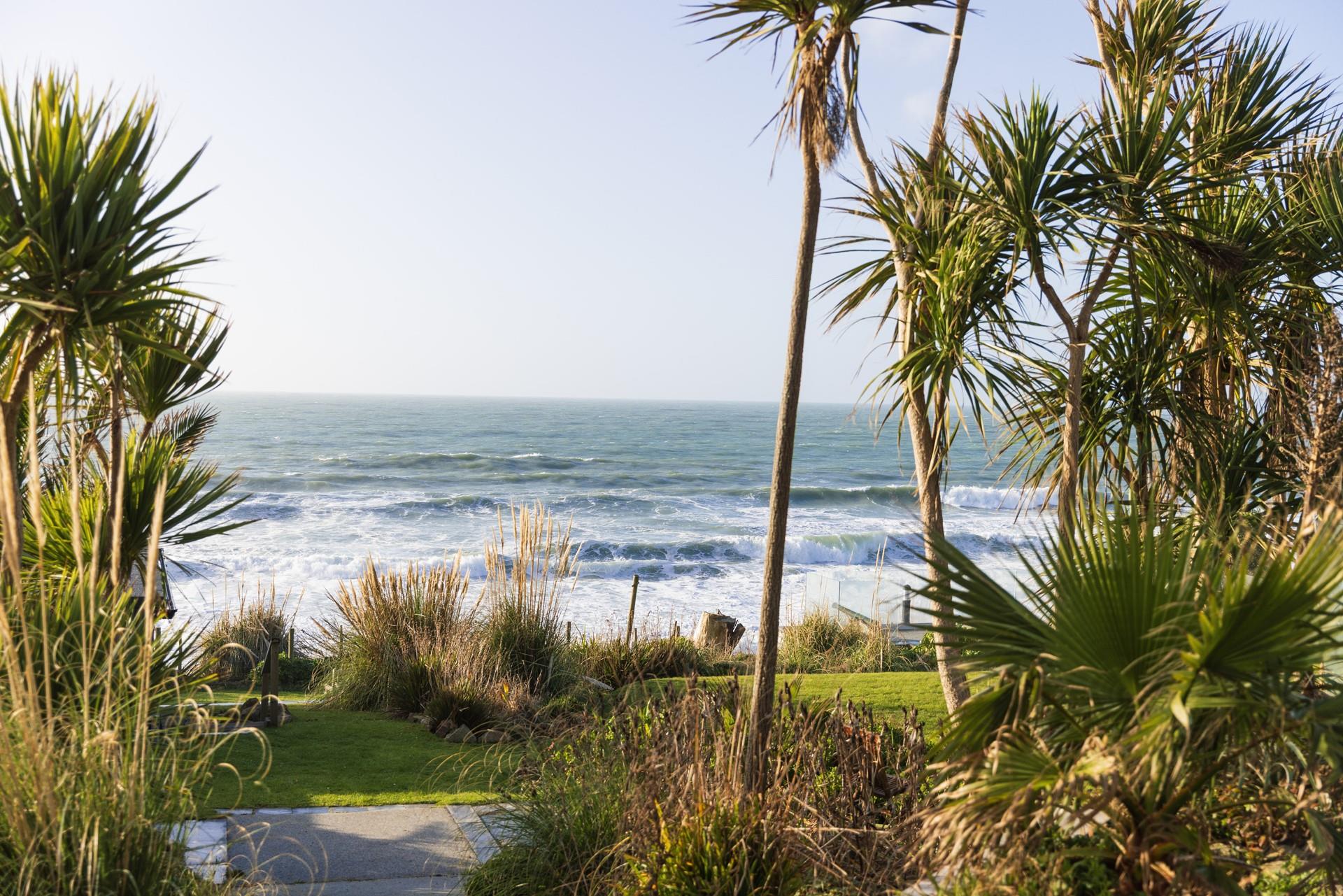 Enjoy a drink to take out on the patio as the sun sets.