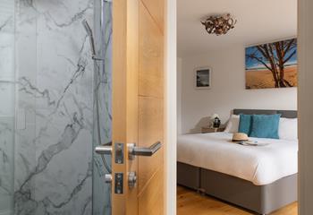 Bedroom 1 has a handy en suite for getting ready.