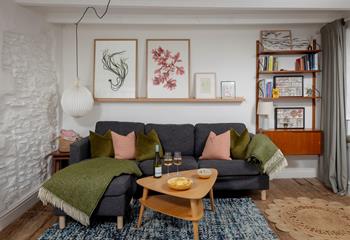 A charming cottage with traditional features and modern comforts.