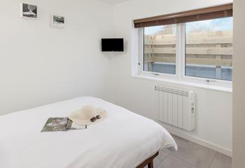 The bedrooms provide a relaxing base to rest each night.
