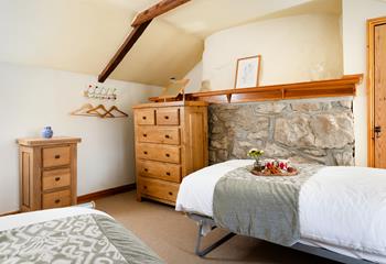Bedroom 2 is the perfect base for guests of all ages to drift off into a delicious slumber. 