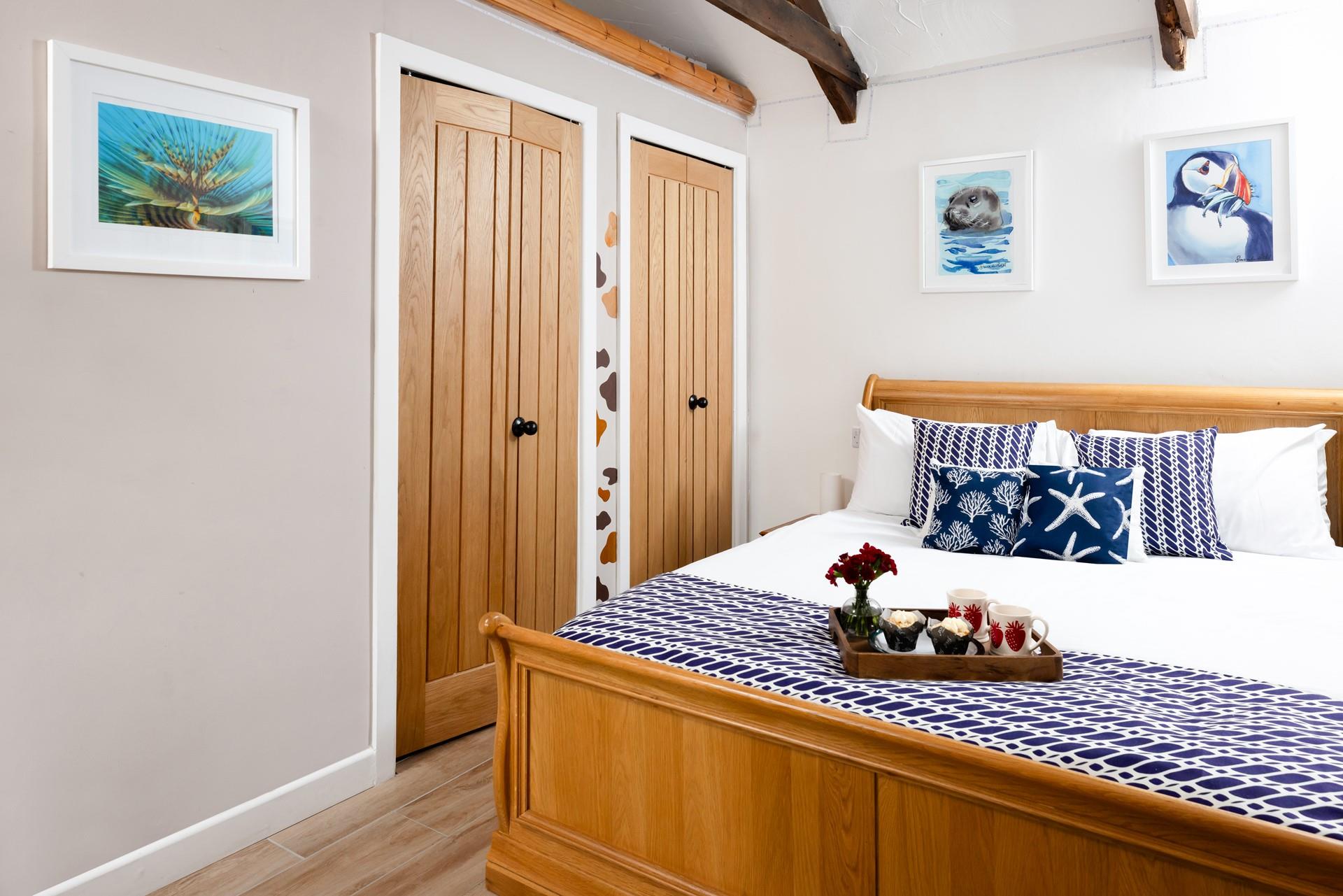 Bedroom 1 is thoughtfully designed for restful nights and relaxed mornings. 