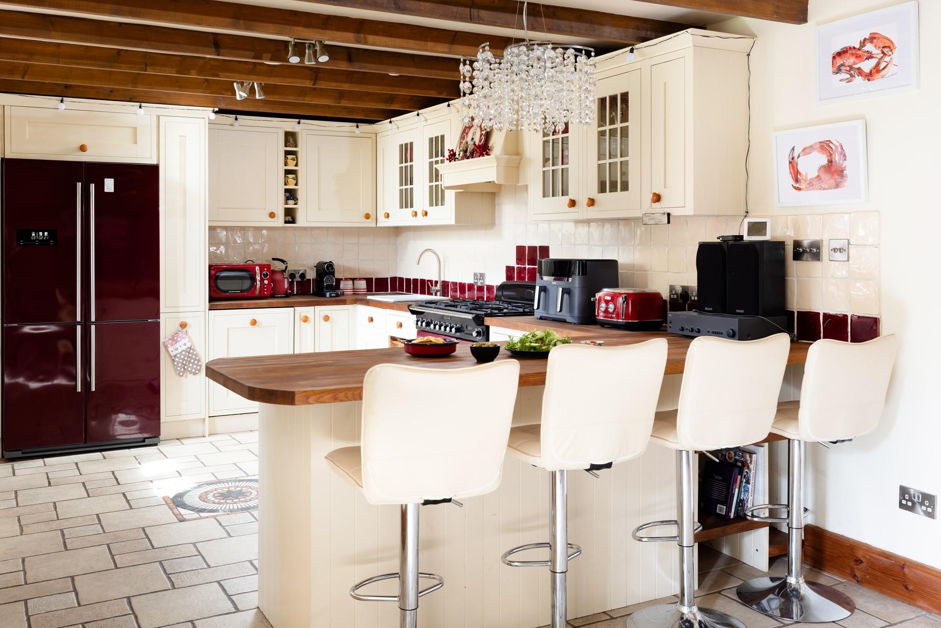 Brew a fresh pot of coffee, pull up a stool, and sink into holiday mode. 