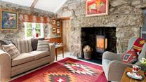 Snuggle in front of the TV on a chilly night and get the fire crackling. 