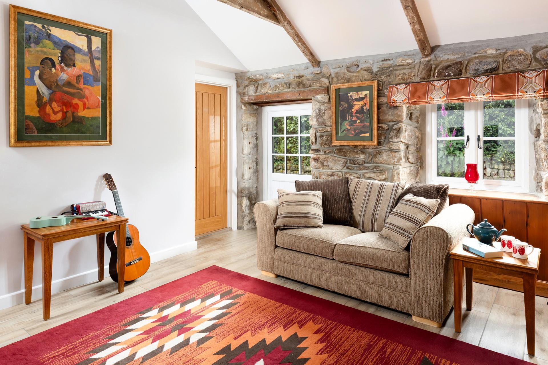 Sink into the sofa with your morning brew and plan the day's adventures. 