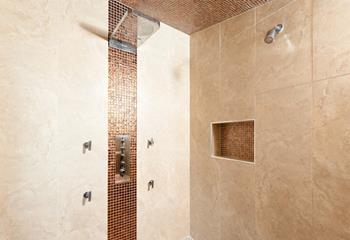 Step into the steam room and soothe tired legs after a day of exploring. 