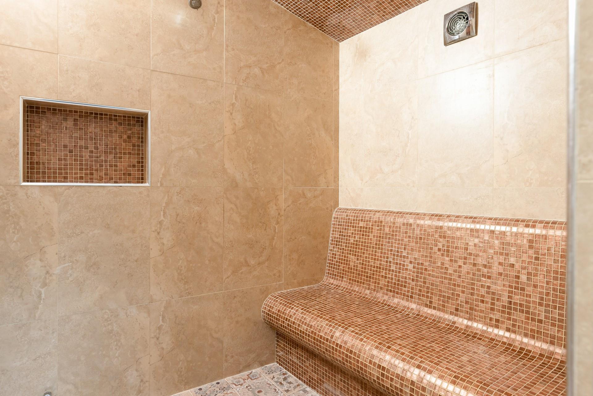 Indulge in a little everyday luxury with your own private steam room. 