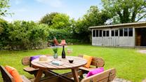 Pour a glass of fizz and soak up the sunshine. 