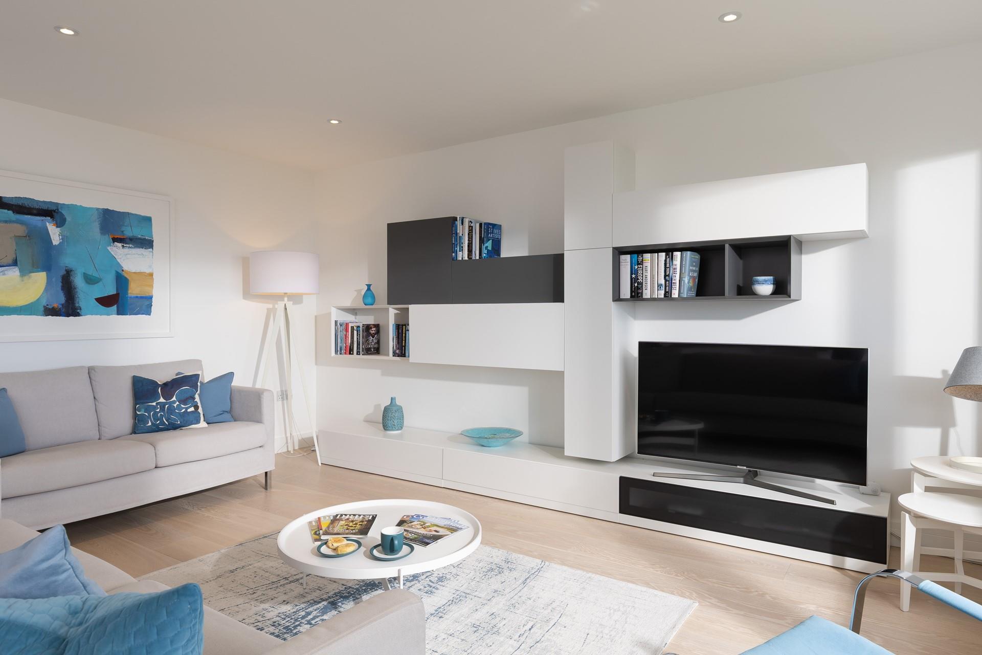 Sink into a cosy sofa for a family movie night.