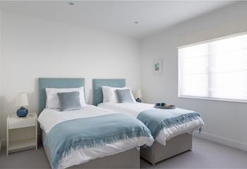 Bedroom 3 is perfect for children or young adults to cosy up after a day of adventures. 