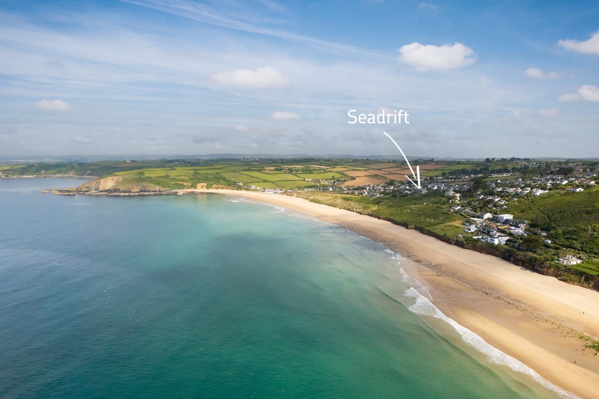 Seadrift is ideally situated just a short stroll from the golden sandy beach.