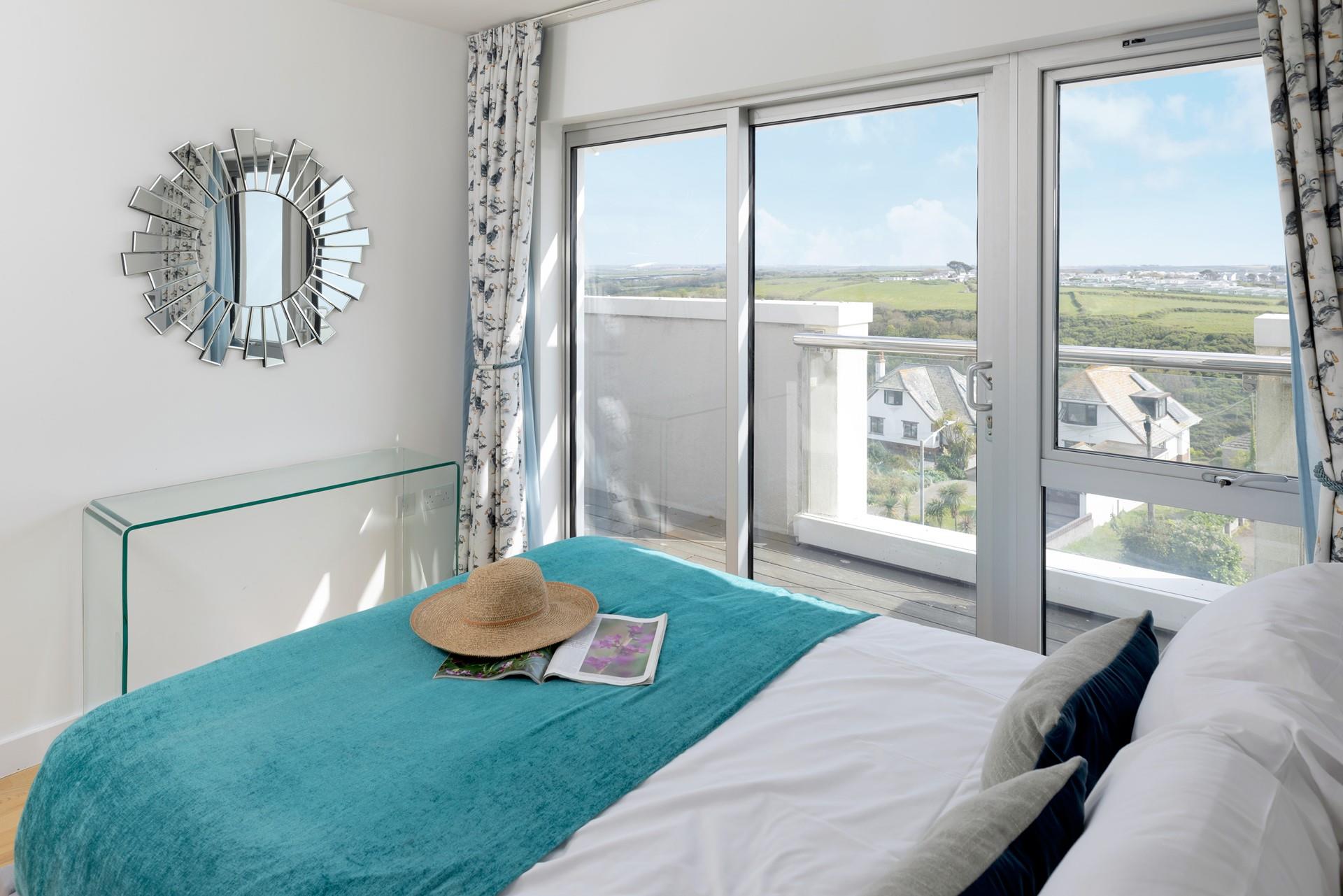 Wake up to bright mornings and sunshine after a restful night's sleep. 