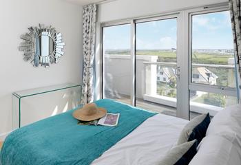 Wake up to bright mornings and sunshine after a restful night's sleep. 