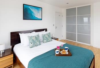 The luxurious soft furnishings mean you can indulge in a relaxing nights of sleep. 